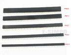 20PCS 2.54mm PH8.5/7.1/6.8/5.0/3.5mm DIP Single Row 1*2P3P4P5P6P-40P Straight Rohs Gold 0.1" Pitch PCB Female Pin Header Socket