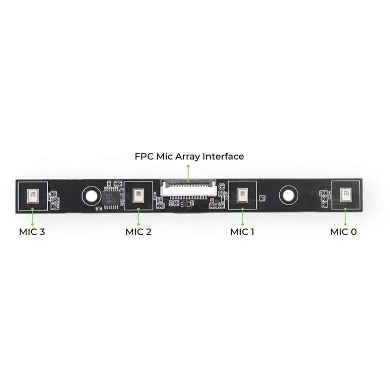 XIAO ESP32S3 Embedded AI Respeaker Flex XVF3800 Linear 4-Mic Microphone Array, USB/I2S For Robotics
