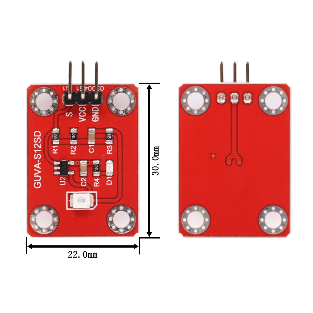 UV Sensor 240-370nm GUVA-S12SD 3528 Solar Ultraviolet Intensity Module DC 3.3-5V For Arduino /Raspberry Pi