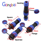 Screw Connection Connector Waterproof Connector 20mm 25A IP68 SP20/LD20 2PIN 3PIN 4PIN 5PIN 6PIN 7IN 1PCS