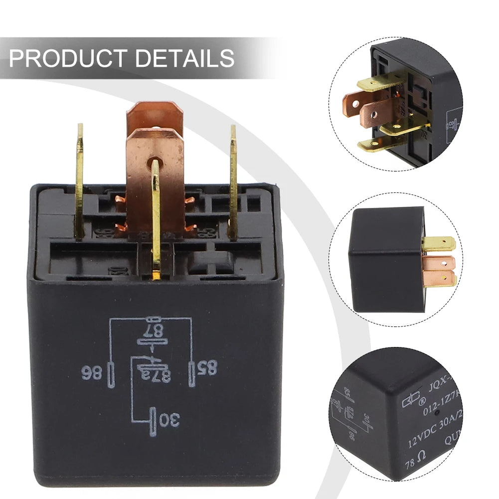 Car Relay FOAB-14B192-AA For Ford Fuel Pump Blower Relay Multi Purpose Relay Fuel Pump Blower Relay FOAB-14B192-AA Plastic 40A