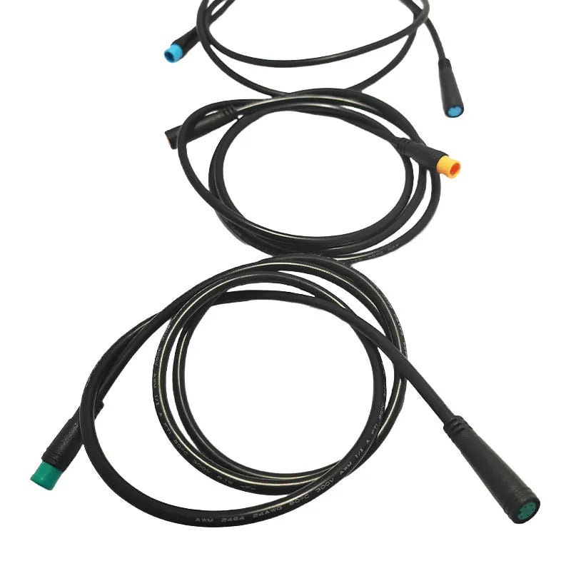 1m M8 2 3 4 5 6 Pin core male to female Julet Electric Butt Cable Plug Connector Scooter Brake waterproof Signal Sensor cord