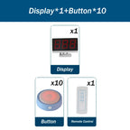 Answer Game Buzzer System Four Color States Three Answer Modes Quiz Buzzer System for Classroom Competition Family Games