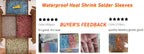 Wire Connector Electrical Connectors Solder Stick Wire Connector Solder Heat Shrink Waterproof Crimp Cable Terminals for Cable