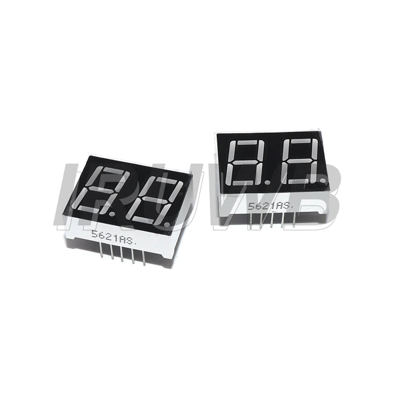 5pcs Red LED Display 7 segment Digital tube Common AnodeCathode Red 3 4 Bit digital Tube 0.28 0.36 0.56 inch