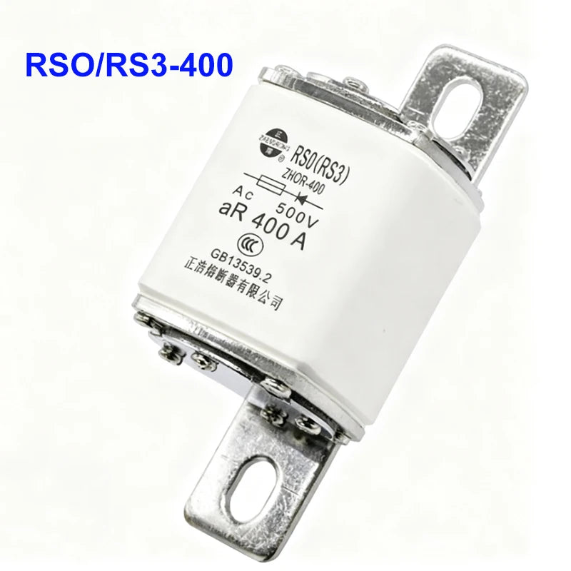 RSO/RS3-400 RS0-400 RS3-400 Fast Fuse RS0 200A 250A 300A 400A 500V Ceramic Fuse Rapid Breaker Fuse Core