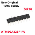 (1-10piece)New Original ATMEGA328P-PU MEGA328P DIP-28 Microcontroller chip In Stock