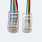 10pcs GH1.25/1.25 4Pin 8Pin to Crystal Head RJ45 Camera Network Ethernet LAN Port Connector Gigabit Switching Module Cable