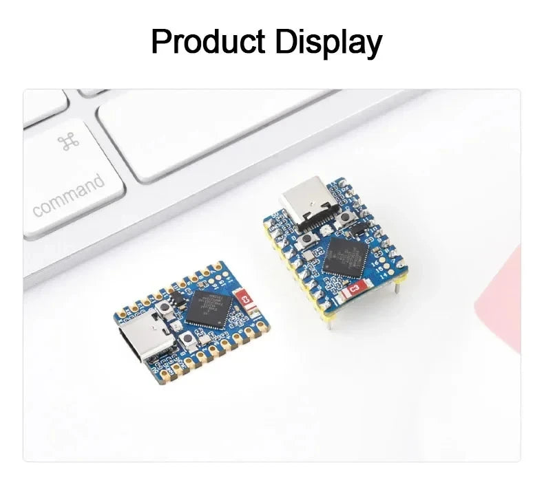 Zero Mini Dev Board for ESP32-S3, WiFi BT 3.3V/5V Compatible Module, Wireless MCU for Arduino Projects & DIY