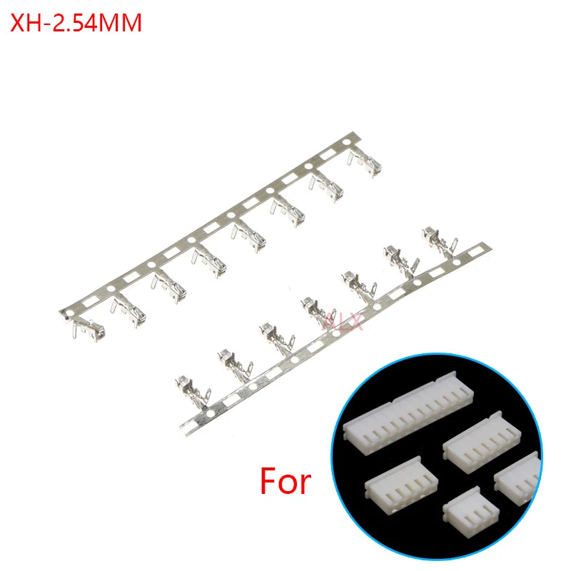 100pcs 1.0/1.25/1.5/2.0/2.54/3.0/3.96/4.2MM JST/ZH/PH/XH/VH/Dupont/MX/5557 Male Female Connector Housing Terminal For Wire Crimp
