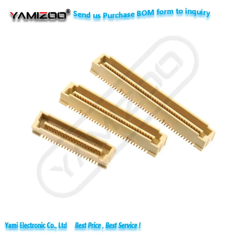 1pcs Board-To-Board Connector BTB Pitch 0.8Mm Dual Row SMD 40P/60/80/100P/120P/140P