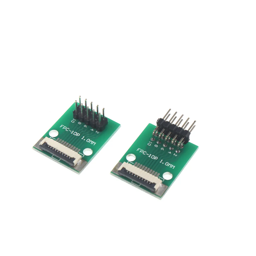 The FFC/FPC adapter plate is welded to the 1.0MM seat 1.0-2.54 and inserted into the 4P 5P 6P 8P 9P 10P 14P 15P 16P 20P 22P 24P