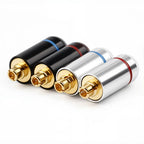MMCX Male Plug Earphone Headphone Jack MMCX Connector for UE900 SE535 SE215 W10 W20 W30 DIY Accessories Black/Silvery