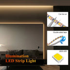 3MM 5MM 8MM Width DC 5V LED Strip 2835 120LEDs/m 1 LED Per Cut Flexible Tape IP20 Not Waterproof Warm Natural Cool White 1M-5M