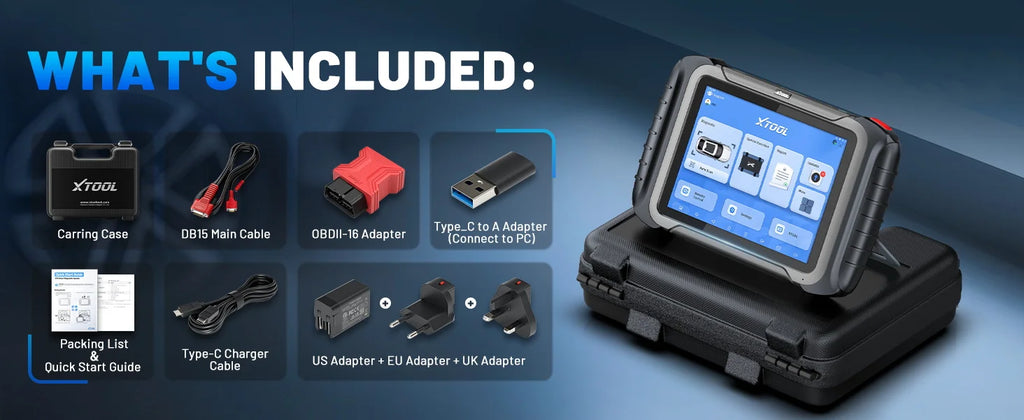 XTOOL D8S Car Diagnostic Tools ECU Coding Bi-Directional Control Key Programmer 42 Service Automotive Tool With CAN FD DOIP FCA