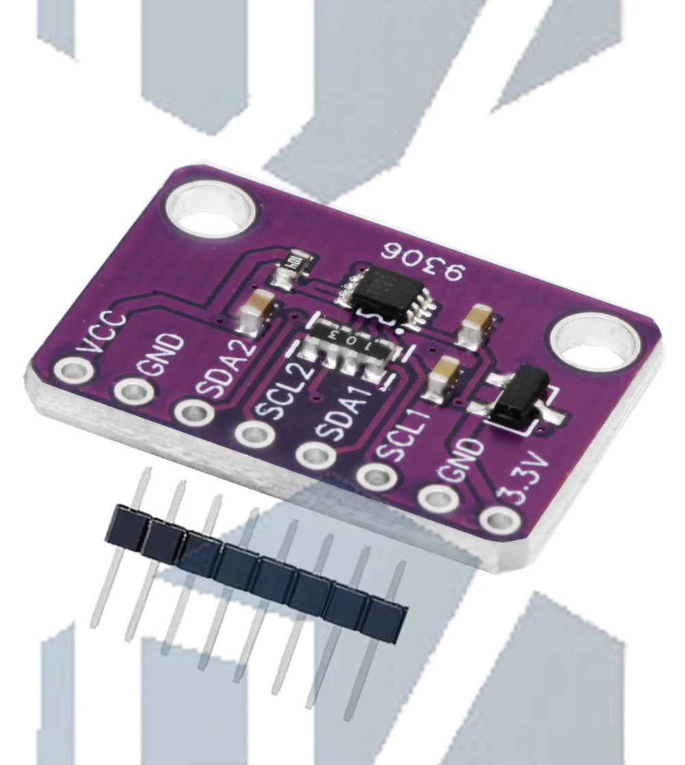 PCA9306 I2C/IIC Level Shifter - 2-Bit Bidirectional SMBus Translator, High Stability, Compatible for Arduino