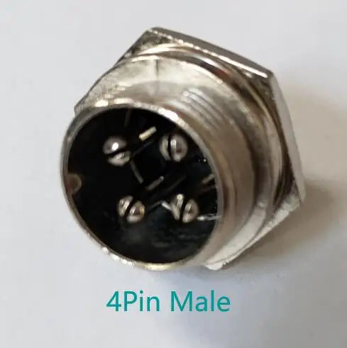 1PC GX16 2/3/4/5/6/7/8/9/10Pin 16mm Female Male Part Wire Panel Connector Aviation Plug Circular Socket
