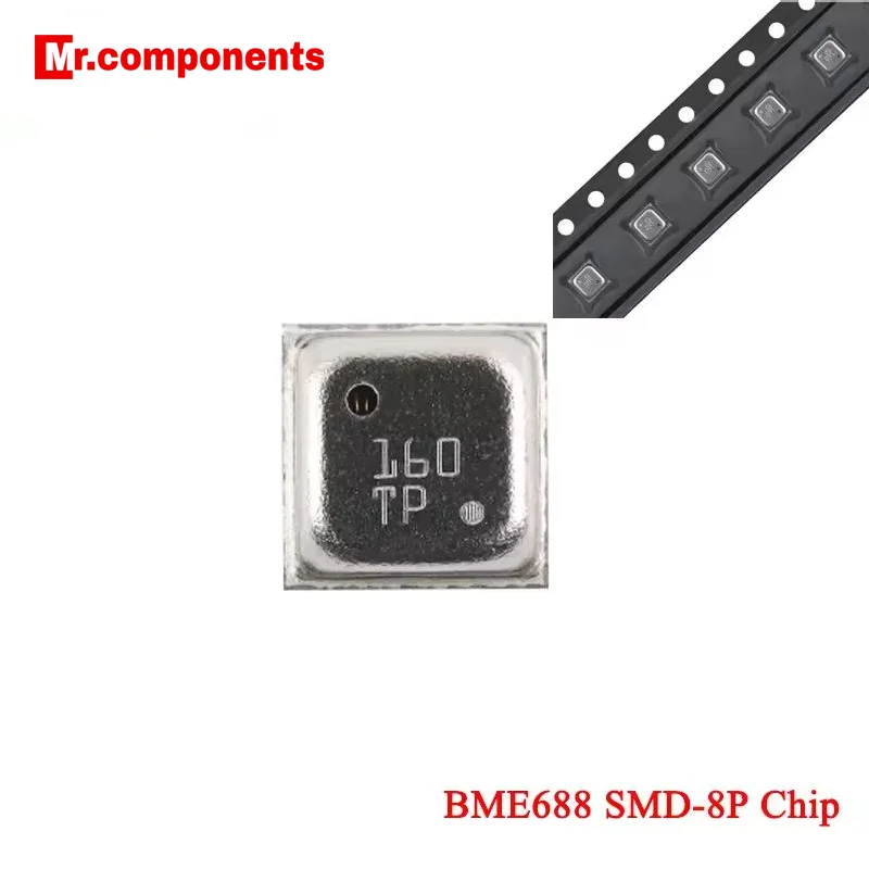 1pc BME688 BME680 Gas Air Humidity Pressure Temperature Sensor Environmental Sensor Module ZY-BME280 BME688 BME680 Chip New