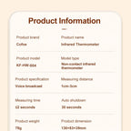 Cofoe Digital Infrared Fever Thermometer Medical Household  Infant Adult Forehead Non-contact Body Temperature Ear Thermometer