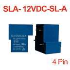 5 PCS Power Relay SLA Series SLA-05V 09V 12V 24V 48VDC-SL-A -C 4 Pin 5 Pin 6 Pin 30A T90 for Electronic Components Market
