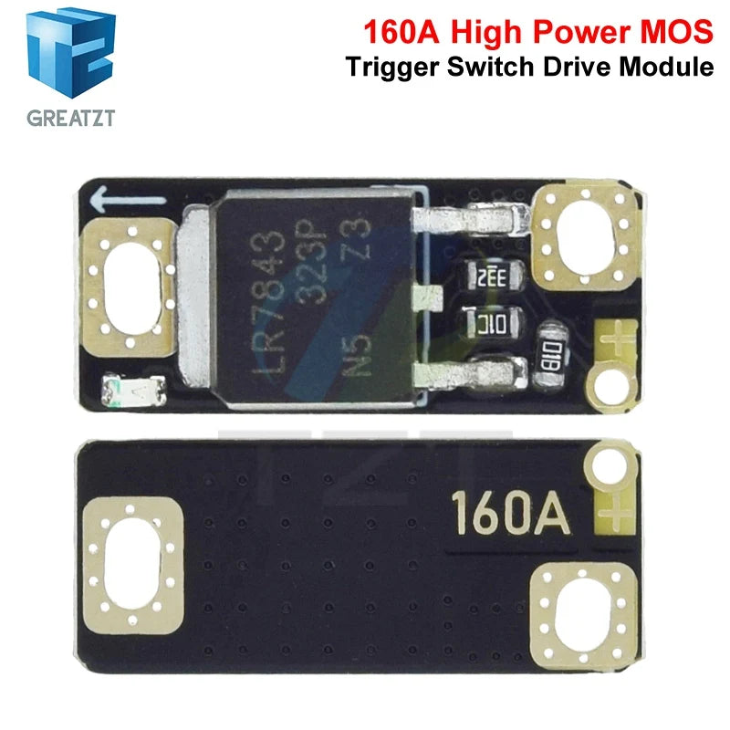 1/3/5PCS Field Effect Tube PWM Regulation Electronic Switch Control Board 160A High Power MOS Trigger Switch Drive Module