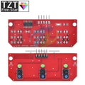 GREATZT Infrared Reflective Sensor TCRT5000 3-way Tracing/tracking Module Line Patrol Obstacle Avoidance Car Robot Sensor Module