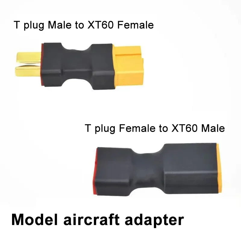 QS8 to XT60 XT90 Integrated Plug Adapter QS8 Male to Female Electric Lithium Battery Model Aircraft XT30 T-type Connector