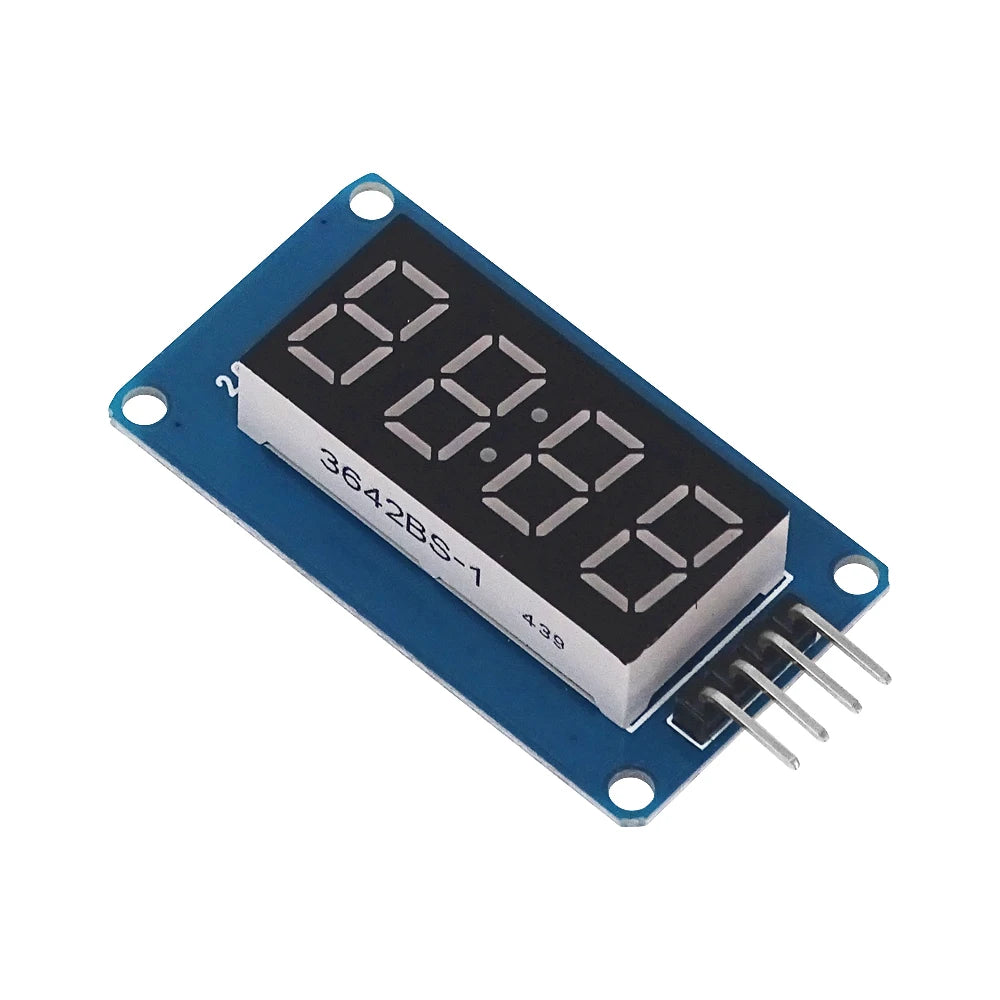 TM1637 LED Display Module For Arduino 7 Segment 4 Bits 0.36 Inch Clock RED Anode Digital Tube Four Serial Driver Board Pack
