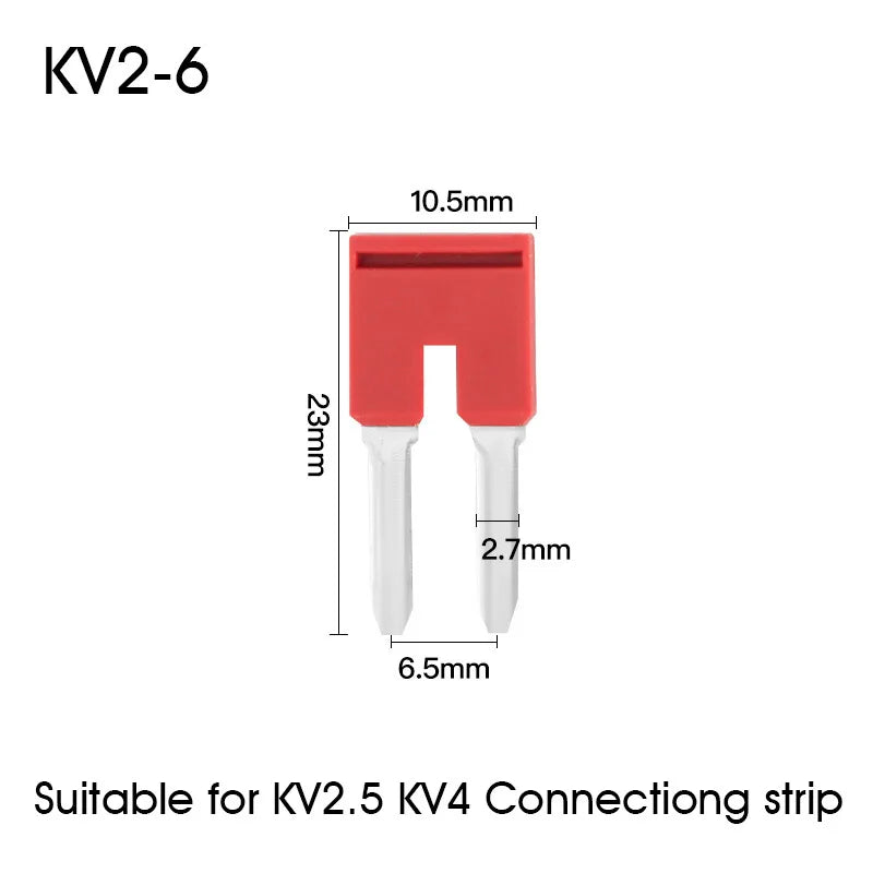 KV2.5 Direct Insertion Quick Terminal Block Rail Type Wire Connector Instead Of UK/ST/PT/SAK Docking For Parallel Connection