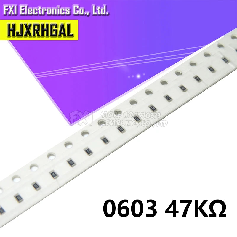 5000pcs 0603 SMD 1/8W 0 ohm ~ 10M ohm chip resistor  0 10R 100R 220R 330R 470R 1K 4.7K 10K 47K 100K 0 10 100 330 470 ohm 5%
