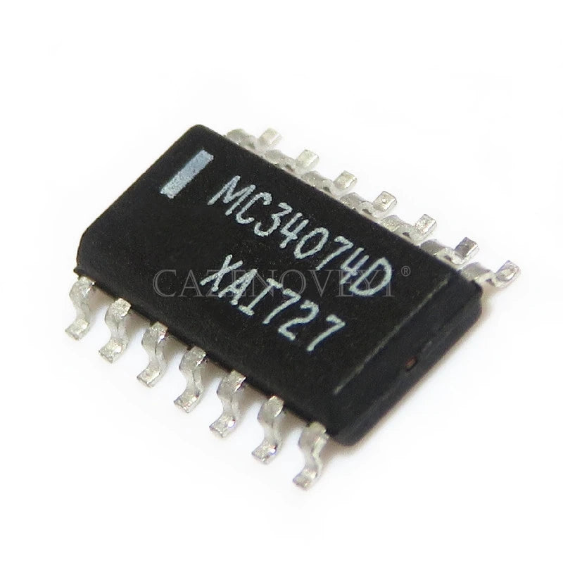 5PCS MC33368D MC33368 MC34074D MC34074AD MC34074 MC74HC125ADR2 HC125AG HC125 MCP2120-I/SL MCP2120 MCP3008-I/SL MCP3008 SOP-14