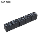 100pcs DC 5V 12V 24V 5Pin Relay SRD-05V/12V/24VDC-SL-C 10A 250VAC Mini Power Relay SRA- 05VDC 12VDC 24VDC-CL 20A 5Pin Relays