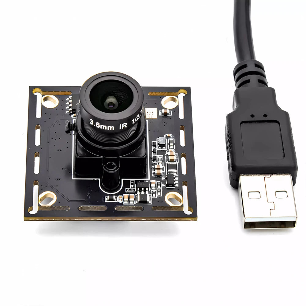WGWK USB Camera Global Shutter 1080P 90FPS 720P 120FPS 3.6mm Without Blur M12 Lens AR0234 Board High Frame Rate Camera Module