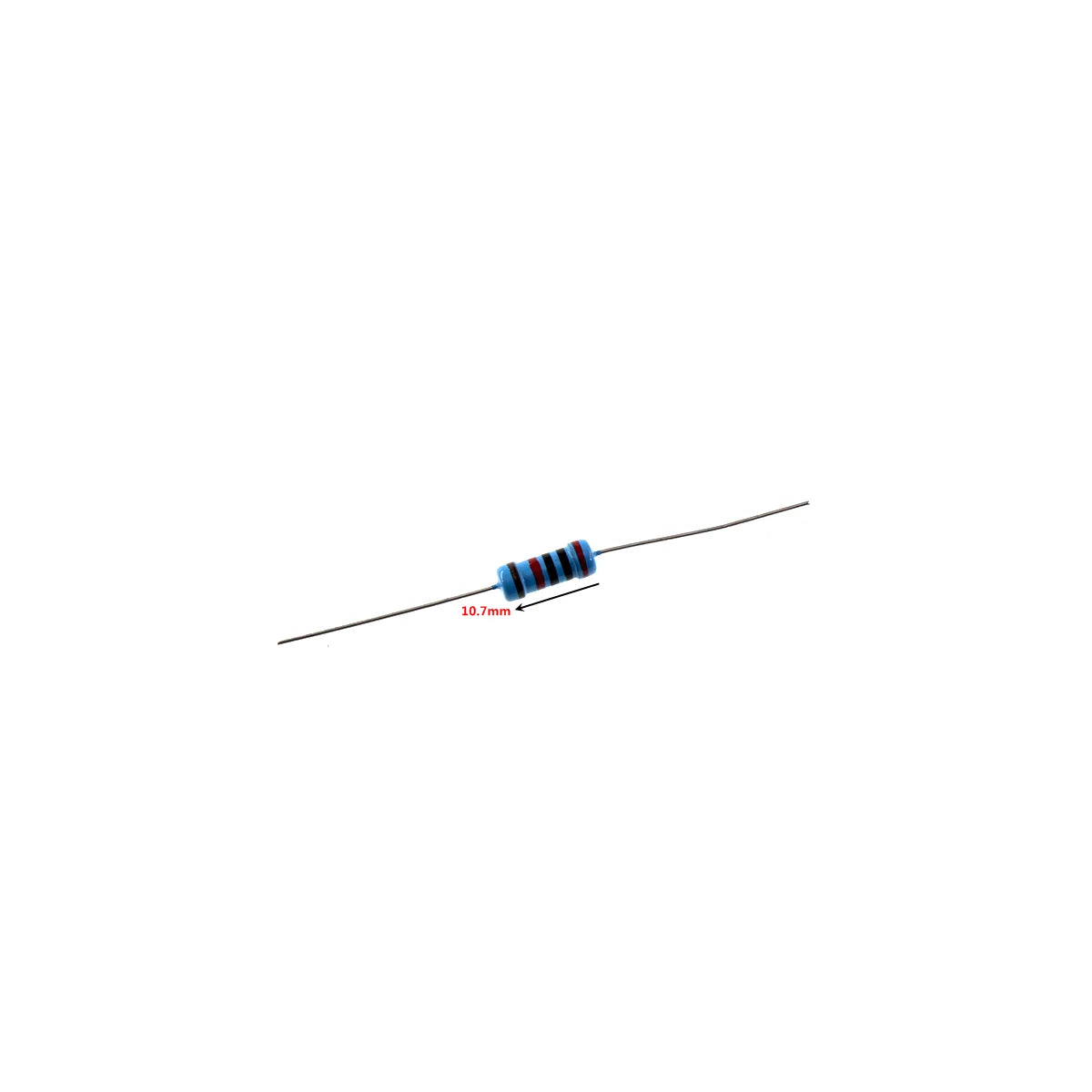 20PCS 1W resistor resistance Metal film 1R 2R 3R 4.7R 10R  33R 47R 100R 220R  470R 1K 2. 3.3K 4.7K 10K 22K 33K 100K-10M
