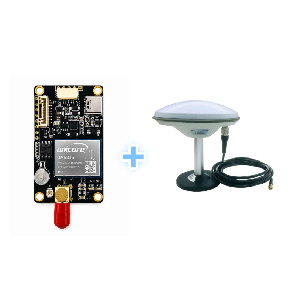 UM981S RTK GNSS Module IMU INS Tilt Surveying Board Multi-Frequency Centimeter Positioning GPS BDS Receiver for Survey GIS