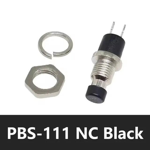 5/20/100PCS 7MM Push Button Switch Momentary PBS-110 Normally Open NO NC Press The Reset Switch ON OFF Micro Switch