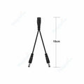 5.5mm 2.1mm 1 To 2/3/4/5/6/8 Way DC Power Splitter Cable 5V 12V Power Adapter Connector Cord For LED Strip Lights CCTV Camera