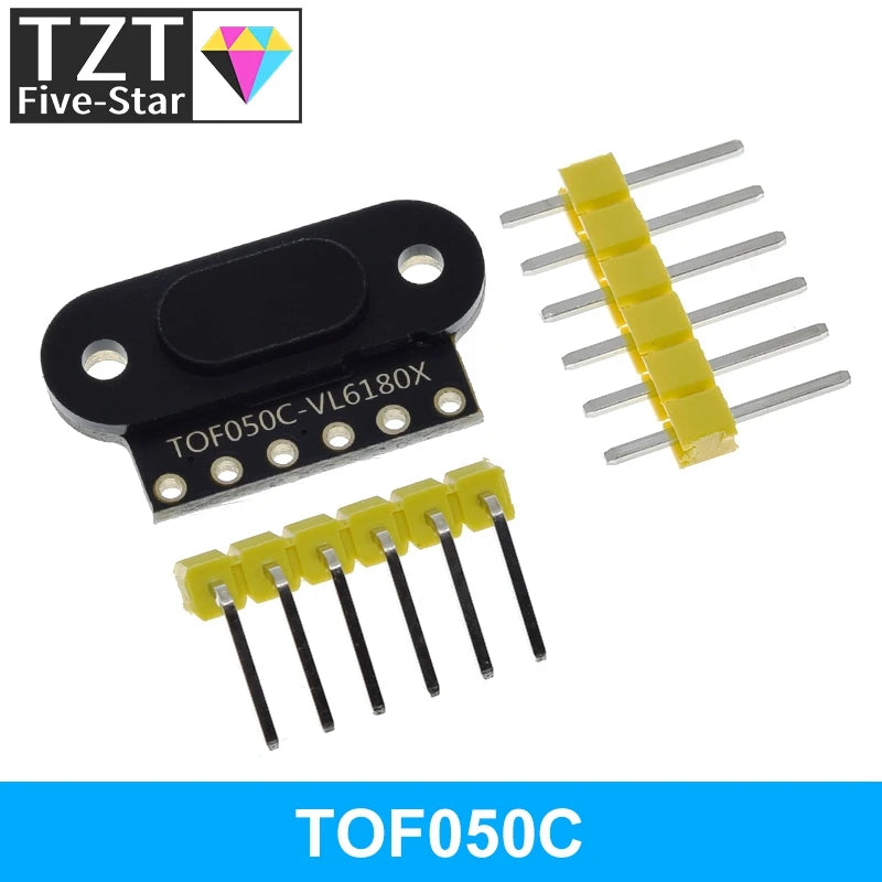 VL6180/VL53L0X/VL53L1X Time of Flight (ToF) Laser Ranging Sensor Module TOF050C TOF200C TOF400C 50CM/2M/4M IIC For Arduino STM32