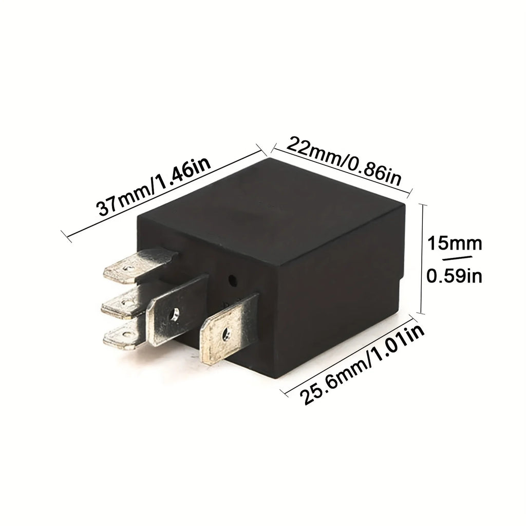 12V/24V 30A Violet Series 4-pin/5-pin Automotive Relay Air Conditioning Oil Pump Truck Relay