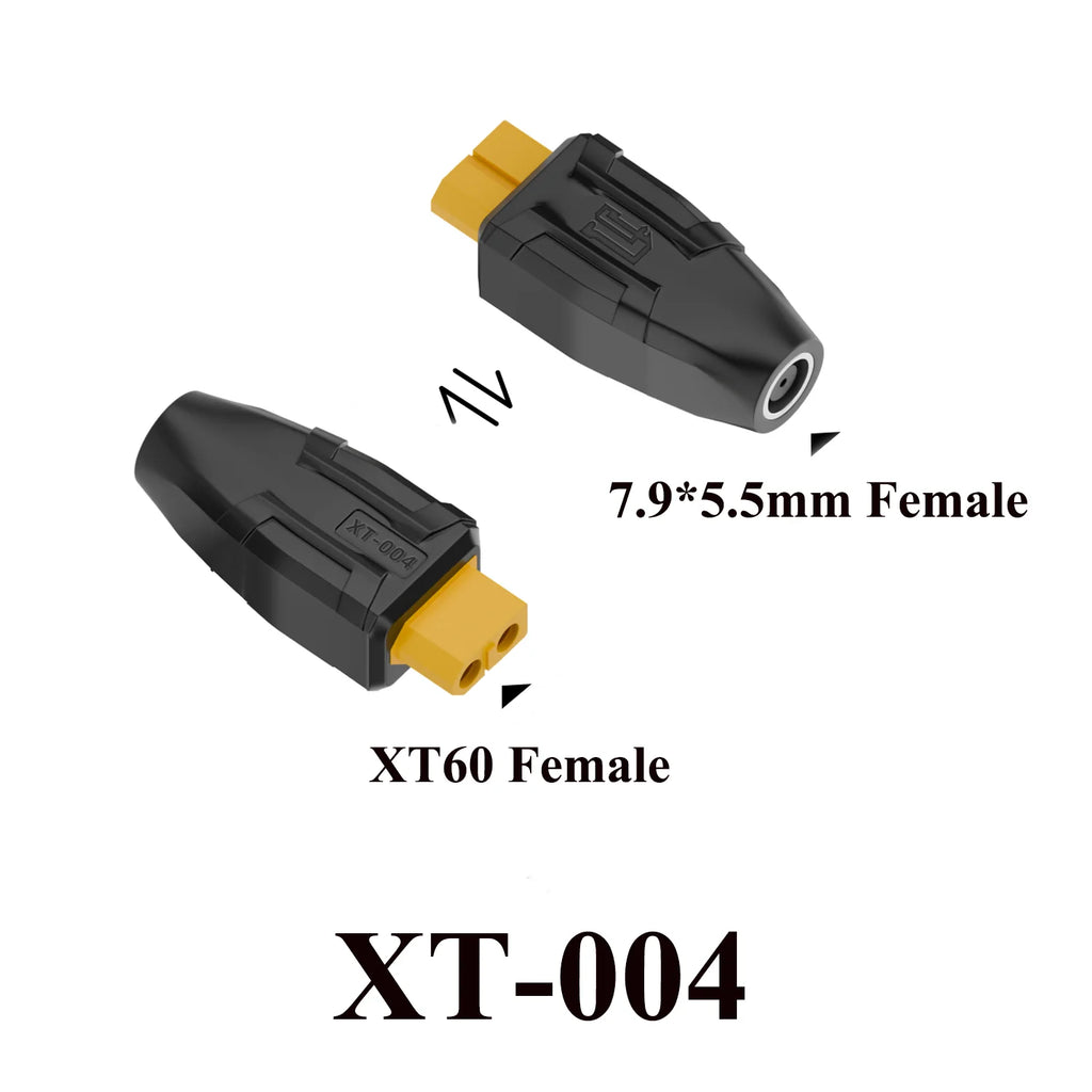 XT60 to EC5 Type C Adapter DC 5.5X2.5 5.5X2.1 7.4X5.0 7.9X5.0mm to XT60 Connector Model Airplane Battery Charger Plug Converter
