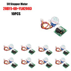 1-10PCS 1Set 28BYJ-48-5V 4 phase Stepper Motor+ Driver Board ULN2003 for Arduino 1 x Stepper motor +1x ULN2003 Driver board