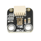 1.8-3.3V PDM MEMS Microphone Breakout Board with Digital Output, 61dB SNR & JST SH Connector for 32-bit Processors