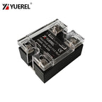 10A 25A 40A 60A 80A 100A 120A Single Phase SSR DC Control AC DC Control DC AC Control AC Solid State Relay
