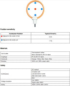 2026 NEW MEATROL MEATROL Contact Rogowski Coil Flexible Current Transformers Rogowski Coil