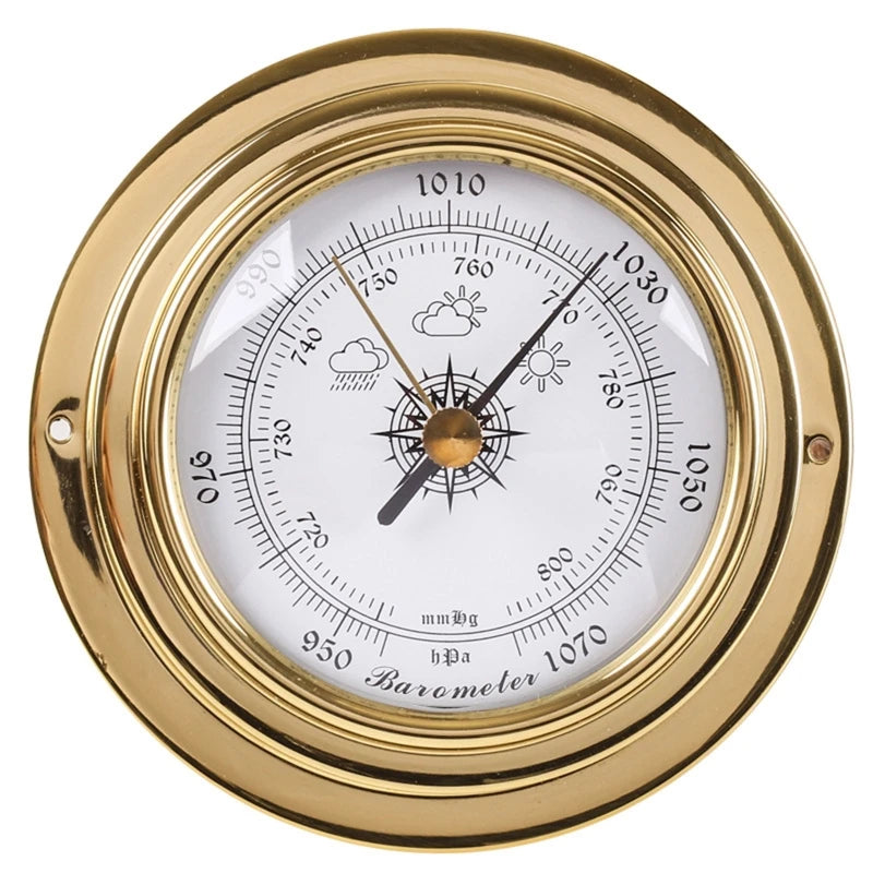 Wall Mounted Weather Station, Temperature Humidity Measurement Barometer Thermometer Hygrometer for Tide Clock Home Cloc