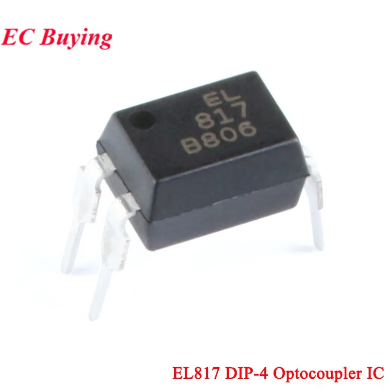 20Pc/1pc 1 Channel Way Optocoupler Isolation Module PC817 3V-5V 12V 24V Photoelectric Isolator Rail Holder PLC Drive Motor Board