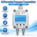 Digital Differential Pressure Transmitter 4-20mA 0-10V 0-5V RS485 Wind Air Pressure Sensor 0-50pa 0-100pa 0-200pa 0-2Kpa