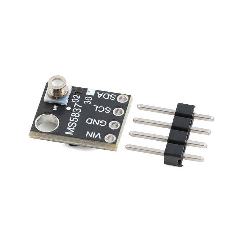 2pcs/1pc MS5837 02BA 30BA High Precision Gas/Liquid Waterproof Pressure Sensor Module  300~1200mbar 0~30bar I2C Communication