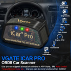 Vgate ICar Pro Bluetooth 3.0/4.0/WiFi Android/PC/iOS Supports Auto Wake Up Mode Elm327 V2.3 OBDII Code Reader Diagnostic Tool