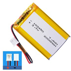 103450 3.7V 2000mAh Polymer Lithium Rechargeable Battery jst PH 2.0mm 2pin plug for Camera GPS navigator MP5 Bluetooth Headset